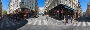 Montmartre Rue des Martyrs Panorama (VR)
